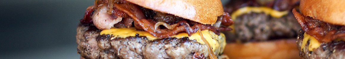 Eating Burger Pub Food at Iggy & Squiggy's Junction Bar & Grill restaurant in Gardnerville, NV.